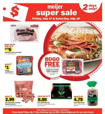 Meijer weekly ad