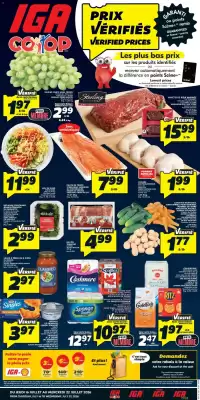 IGA flyer