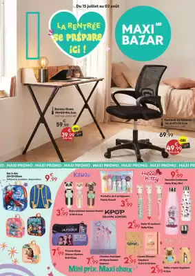 Maxi Bazar (valable jusqu'au 2-08)