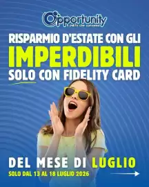 Volantino Opportunity Shop settimana 29 Pagina 1