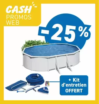 Cash Piscines (valable jusqu'au 31-08)