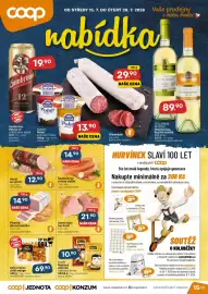 Coop leták | Jednota/Konzum Strana 1