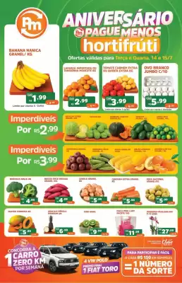 Catálogo Supermercados Pague Menos (válido até 15-07)