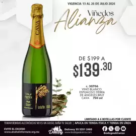 Folleto Bodegas Alianza Página 1