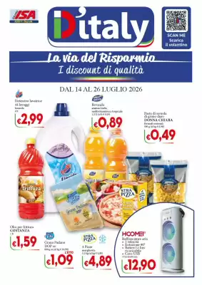 D'Italy (valido fino al 26-07)