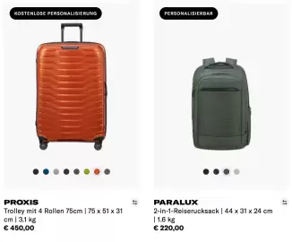 Samsonite Flugblatt Seite 3