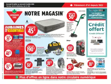 Canadian Tire flyer week 29 Page 1