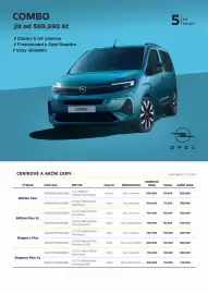 Opel leták | Combo Strana 1