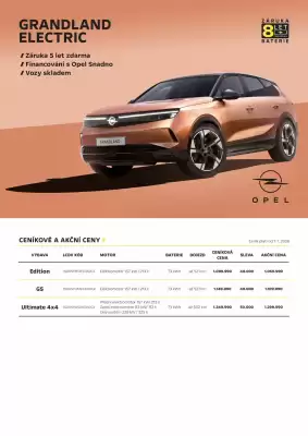 Opel | Grandland electric (platné do 30-09)