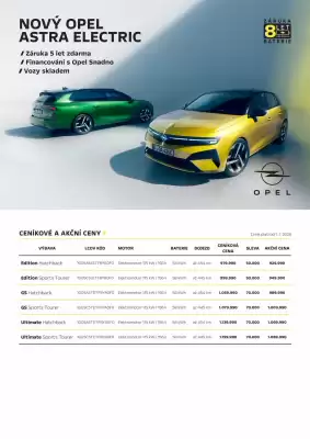 Opel | Astra electric (platné do 30-09)
