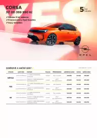 Opel leták | Corsa Strana 1