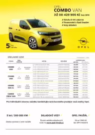Opel leták | Combo Van Strana 1