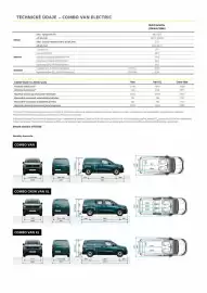 Opel leták | Combo Van Strana 6