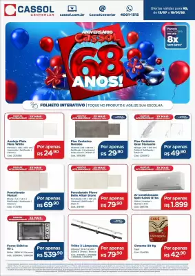 Cassol (válido até 19-07)