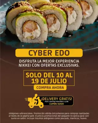 Edo Sushi Bar (válido hasta 21-07)