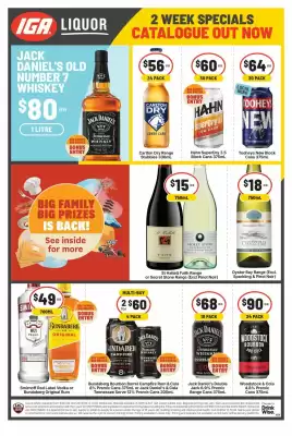 IGA Liquor (valid until 28-07)