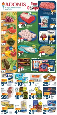 Marché Adonis flyer