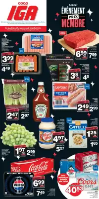 IGA flyer (valid until 22-07)
