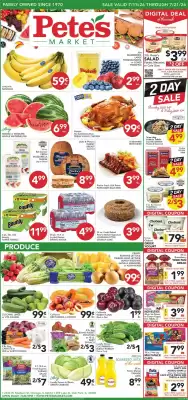 Pete's Fresh Market weekly ad (valid until 21-07)
