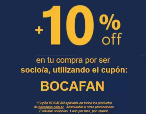 Boca Shop (válido hasta 2-08)