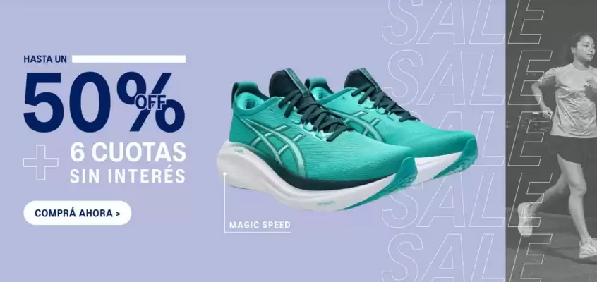 Asics (válido hasta 2-08)