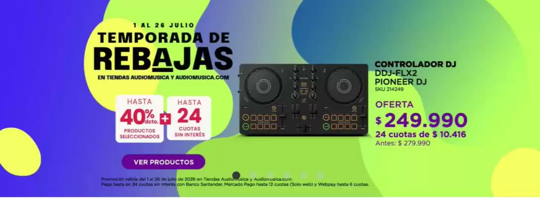 Catálogo Audiomusica (válido hasta 28-07)