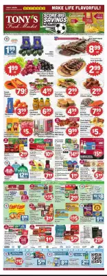 Tony’s Fresh Market (valid until 21-07)
