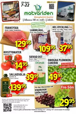 Matvärlden Tensta reklamblad