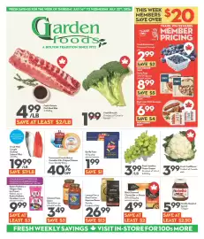 Garden Foods flyer week 29 Page 1