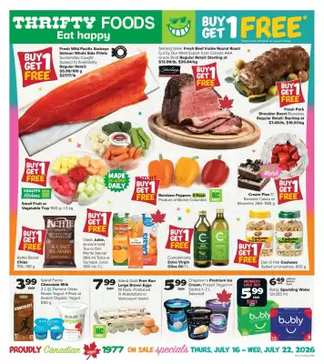 Thrifty Foods flyer (valid until 22-07)