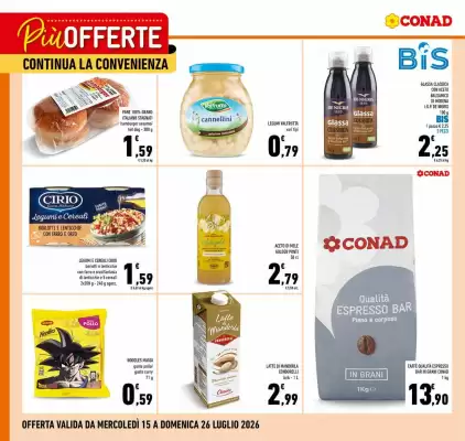 Conad | Più offerte (valido fino al 26-07)