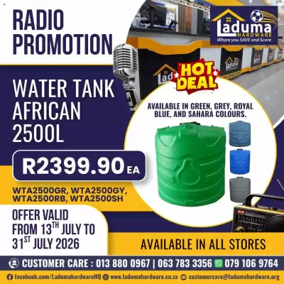Laduma Hardware catalogue (valid until 31-07)