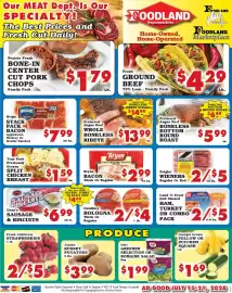 Foodland weekly ad week 29 Page 1