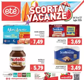Volantino Eté Pagina 1