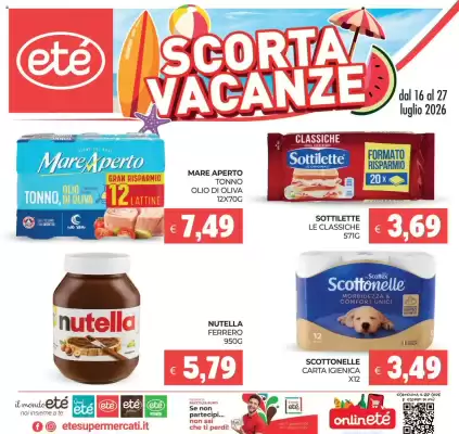 Eté (valido fino al 27-07)