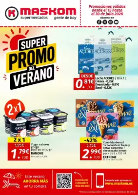 Folleto Maskom Supermercados