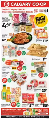 Calgary Co-op flyer (valid until 22-07)
