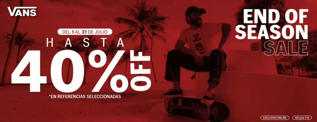 Vans (válido hasta 2-08)
