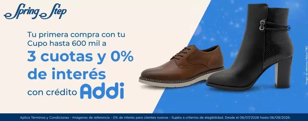 Spring Step (válido hasta 8-09)