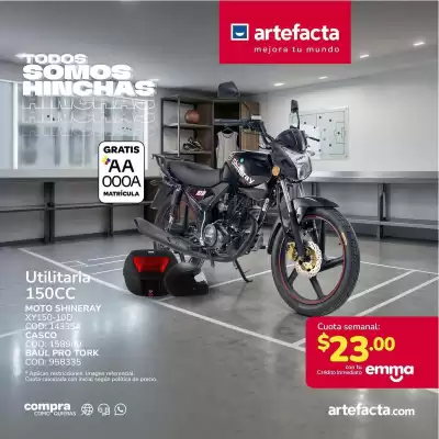 Artefacta (válido hasta 30-07)