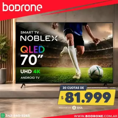 Bodrone Hogar (válido hasta 2-08)