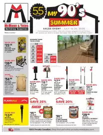 McMunn & Yates Building Supplies flyer Page 1