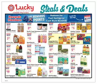 Lucky Supermarkets weekly ad Page 1