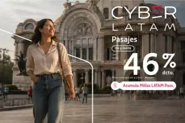 Latam Airlines (válido hasta 19-07)