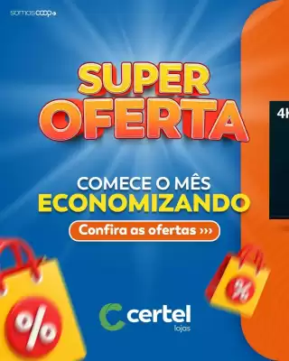 Lojas Certel (válido até 31-07)