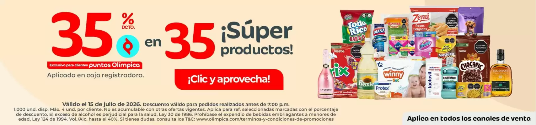 Catálogo Olímpica (válido hasta 15-07)