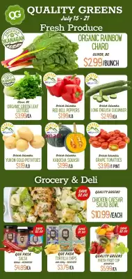 Quality Greens flyer (valid until 21-07)