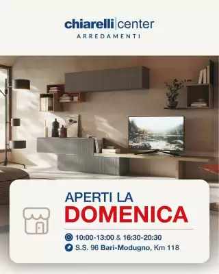 Volantino Chiarelli Center (valido fino al 26-07)