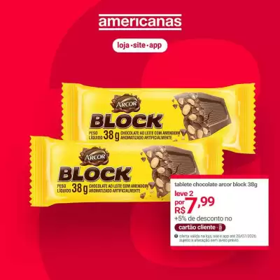 Lojas Americanas (válido até 20-07)