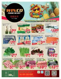 WinCo Food Mart flyer week 29 Page 1